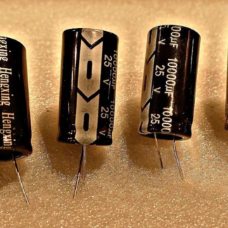 CAPACITORS 10,000 MFD 25V 6 pcs